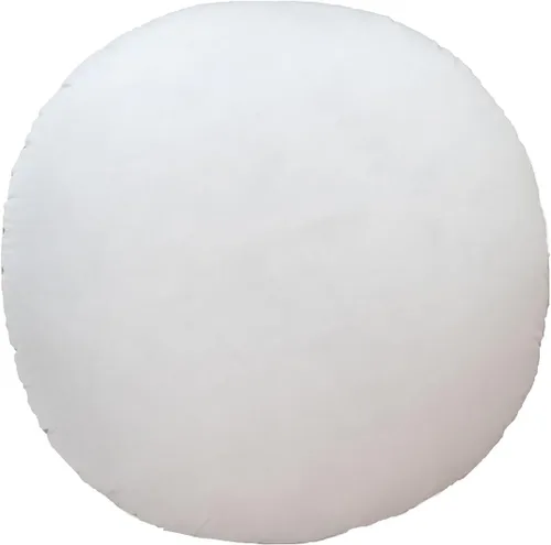 Miniatura 2 de MoonRest Relleno de Almohada Redonda Hipoalergénico de Poliéster Forma Relleno - Cubierta de Mezcla de Algodón %100 para Funda de Sofá, Almohada