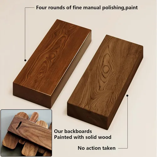Miniatura 10 de Percheros montados en la pared, ganchos para llaves de piano, colgador de madera maciza natural, tela no tejida, perchas para armario, cocina