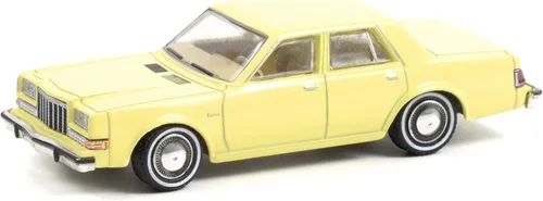 Miniatura 2 de Greenlight 1981 Dodg-e Diplomat Yellow (Bill Maxwell's) El mayor héroe americano (1981-1983) Serie de televisión 1/64 Modelo de coche fundido a