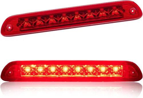 Miniatura 25 de Tercera tercera luz de freno, luz de freno LED de montaje alto para Chevy Silverado GMC Sierra 1500 2500 3500 HD Classic, lámpara de carga trasera