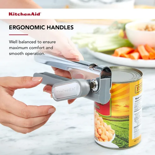 Miniatura 5 de KitchenAid No Mess - Abrelatas multifunción, talla única, color gris