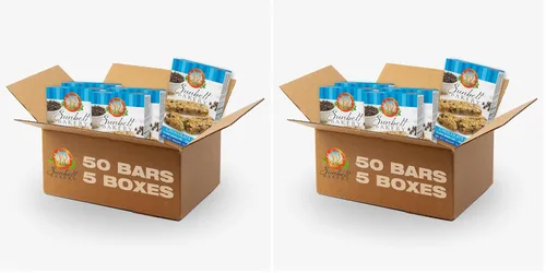 Miniatura 20 de Sunbelt Bakery Barras de granola masticables dulces y saladas de almendras, barras de 50-1.0 onzas (5 cajas)