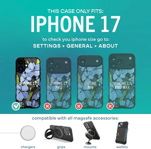 Miniatura 5 de Smartish® - Funda MagSafe transparente para iPhone 17, Gripmunk, funda delgada magnética [ligera + protectora], cubierta de agarre delgada