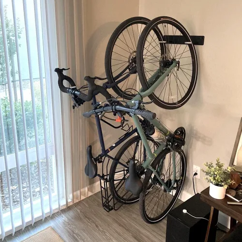 Miniatura 2 de StoreYourBoard Estante de almacenamiento para bicicletas, BLAT 2 Estantes para bicicletas, Ganchos de pared de almacenamiento, Metal sólido