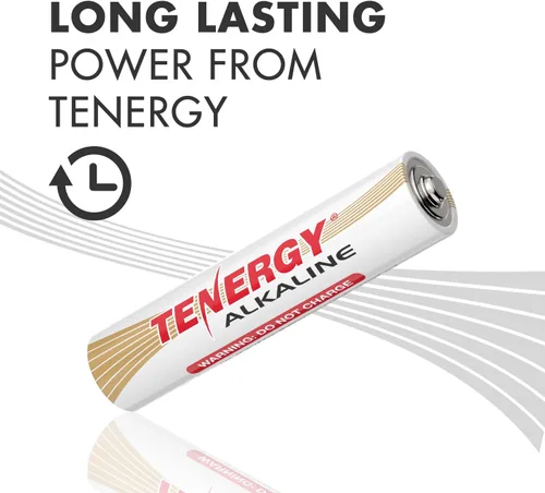 Miniatura 2 de Tenergy Paquete de 200 pilas alcalinas AA y AAA, baterías no recargables de alto rendimiento para relojes, controles remotos, juguetes