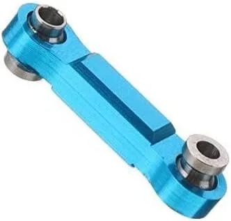 Miniatura 7 de Para WLtoys 1/18 RC Car K929 A959 A969 A979 K929 A959-B Piezas de actualización de metal 25T Servo brazo de bocina de dirección + varilla de timón