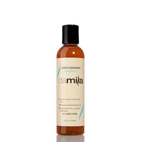 damila Champú de limpieza profunda – Champú clarificador para todo tipo de cabello – Desengrasa, elimina residuos y acumulación de producto –