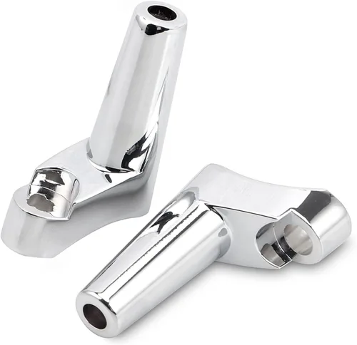 Miniatura 7 de Kit de reubicación de soportes de señal de giro delantero negro para Harley Sportster XL 883 1200 1988 y posteriores, Dyna 1991-2005
