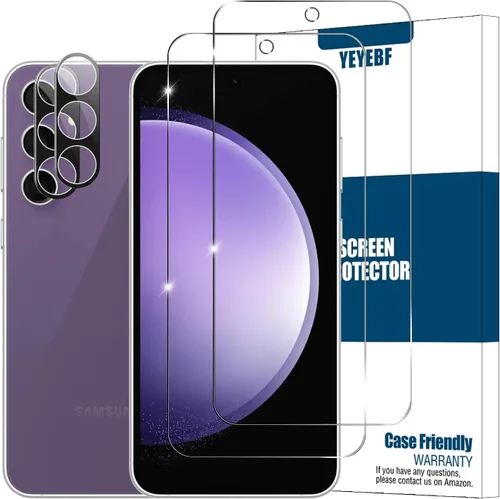 Miniatura 20 de Protector de pantalla de vidrio templado transparente para Galaxy S20 FE HD + protectores de lente de cámara, [2+2 unidades] [vidrio 3D]