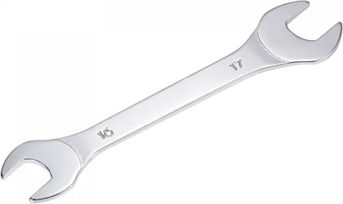 Miniatura 8 de uxcell Llave fina de extremo abierto, 0.669 in x 0.748 in, espejo métrico, acero de alto carbono, para mantenimiento doméstico y reparaciones