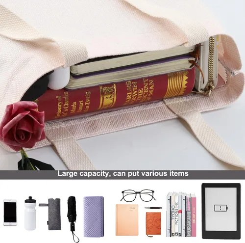 Miniatura 7 de BWWKTOP Cat Cosmetic Makeup Bag Grind And Smile Gifts They Went That Way Cat Zipper Pouch Bag For Movie Fans