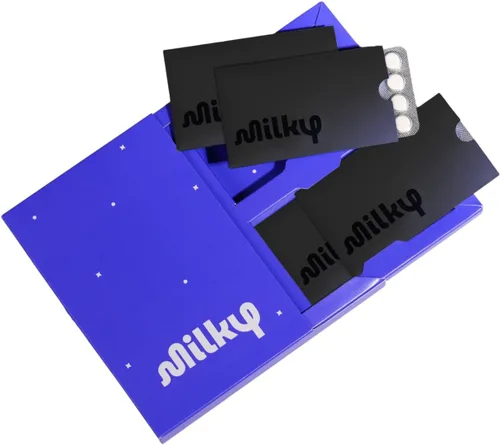 Miniatura 12 de Píldoras Milky para Intolerancia a la Lactosa - 10,800 FCC - Alivio para Intolerancia a la Lactosa - Tabletas de Enzima Lactasa - Fundas Portátiles