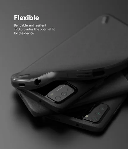 Miniatura 4 de Ringke Onyx - Funda compatible con Xiaomi Poco M3, resistente y resistente, reforzada, a prueba de golpes, TPU Grip Funda para teléfono - Negro