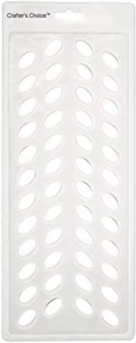 Miniatura 5 de Molde de silicona para jabón Regular 1501 de Crafters Choice Blanco translúcido