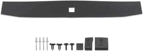 Miniatura 18 de Moldura para portón trasero compatible con Ford Explorer Sport Trac 2007 2008 2009 2010 cubierta de moldura de puerta trasera trasera negra