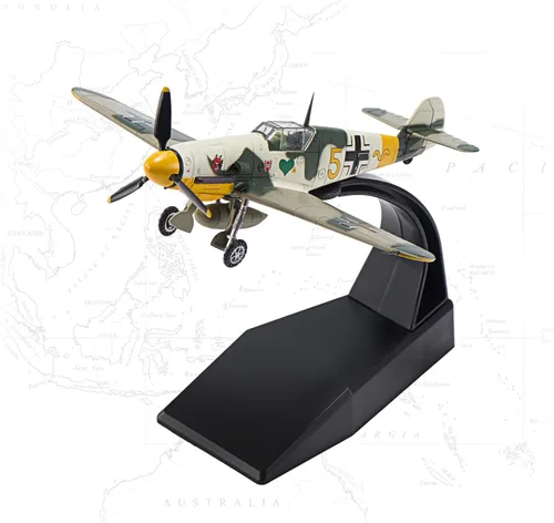 Miniatura 12 de B-17 Flying Fortress - Aviones fundidos a presión a escala 1/144, modelo de avión de metal pesado para coleccionista, entusiasta de la aviación