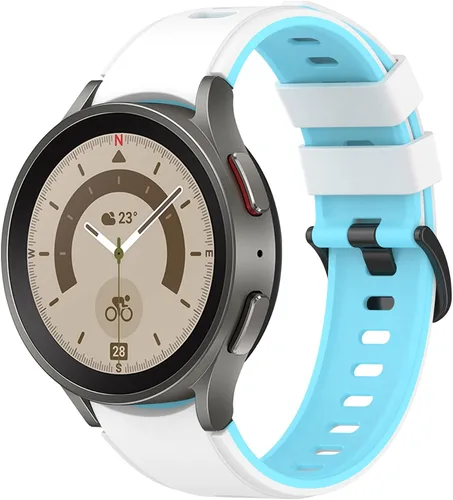 Miniatura 24 de VeveXiao Correa deportiva compatible con Samsung Galaxy Watch 5 Pro de 1.772 pulgadas/Watch 4 Classic 1.654 pulgadas/1.811 pulgadas, sin huecos