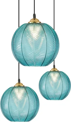 Miniatura 12 de KCO Iluminación Moderna de Vidrio Gris Ahumado Lámpara Colgante Isla de Cocina Globo Grande Estilo Granja Iluminación Colgante Ajustable Vidrio