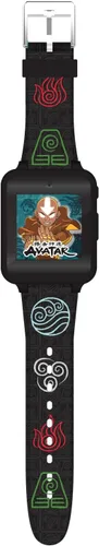 Miniatura 5 de Accutime Avatar - Reloj inteligente con pantalla táctil de aprendizaje educativo negro para niños, niñas, unisex, cámara selfie, alarma, calculadora