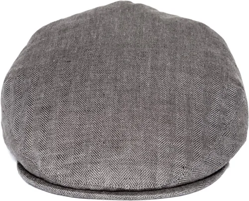 Miniatura 3 de Sombrero de verano transpirable para hombre de lino con hiedra plana