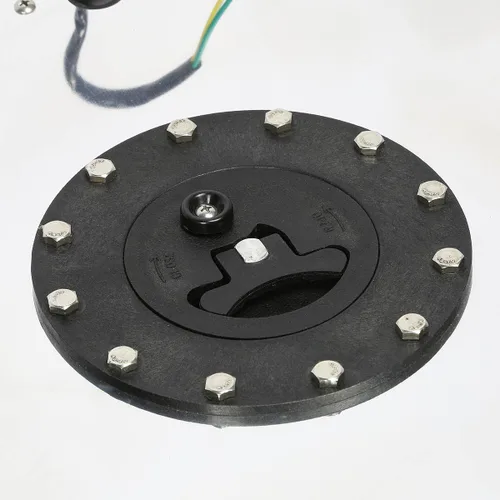 Miniatura 3 de DNA MOTORING Tanque de gas de pila de combustible de alimentación superior de aluminio de 15.5 galones, 20 pulgadas de largo x 18 pulgadas de ancho