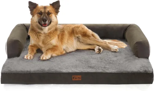 Miniatura 65 de Camas Ortopédicas para Perros de Tamaño Grande, Espuma de Celdas Impermeables tipo Huevera, Camas tipo Sofá para Perros Medianos para Jaula 35x22