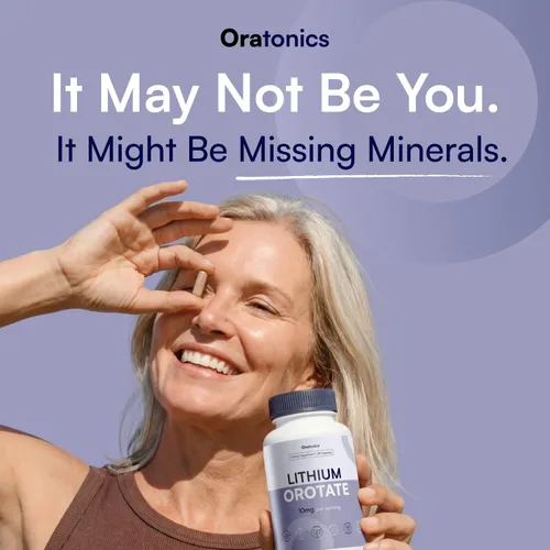 Miniatura 5 de Orotato de litio de 10 mg – Suplemento de litio mineral traza para equilibrio diario y claridad cognitiva – Fórmula de dosis baja y altamente