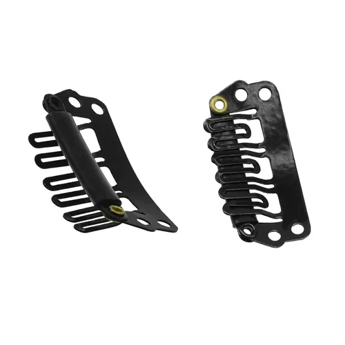 Miniatura 11 de GOO GOO Alambre elástico invisible para extensiones de cabello de alambre, color negro, 3 líneas de pesca ajustables, 7.3 pulgadas, 8 pulgadas y 10