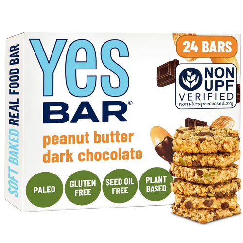 Miniatura 14 de YES Nut Bars - Fresa y coco - Barras suaves masticables saludables hechas con jarabe de arce orgánico, veganas, paleo, sin gluten, sin azúcar