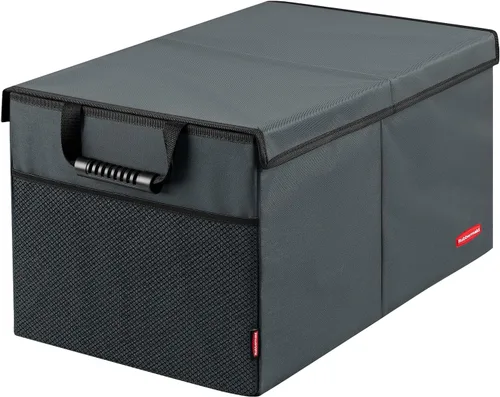 Rubbermaid Organizador de automóvil, organizador plegable para maletero, organizador de almacenamiento de coche con múltiples compartimentos para