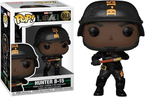 Miniatura 3 de Funko Pop Marvel: Loki - Hunter B-15 Multicolor - Exclusivo de Amazon - Figura de vinilo coleccionable - Idea de regalo - Producto