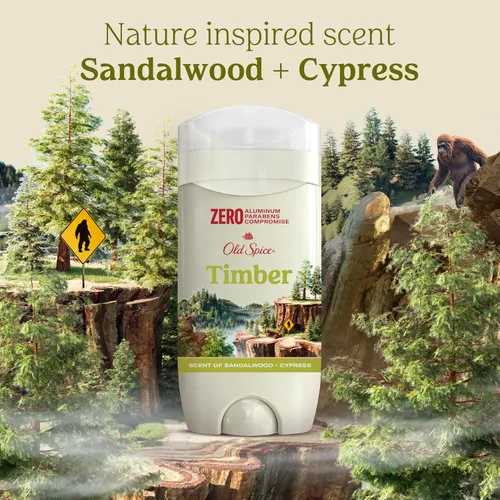 Miniatura 6 de Old Spice Desodorante sin aluminio para hombres, Timber con sándalo, protección contra olores 24/7, 3 oz (paquete de 3)