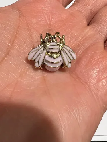 Miniatura 5 de Betsey Johnson Aretes de abeja, Metal, No es una piedra preciosa
