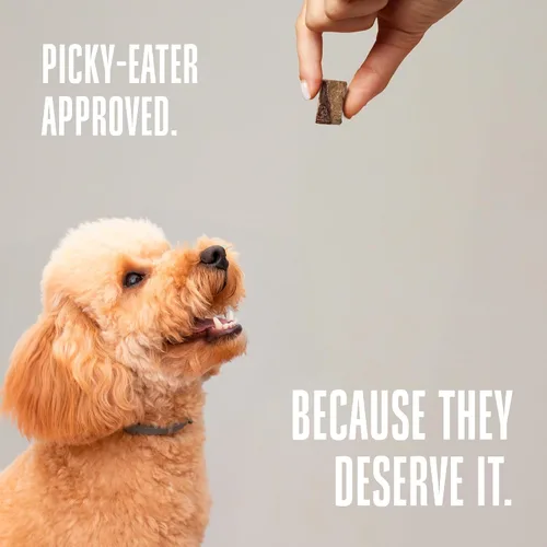 Miniatura 6 de Whole Life Dog Just One - Golosinas liofilizadas para perros de hígado de ternera, alimentos ricos en proteínas de grado humano, aperitivos