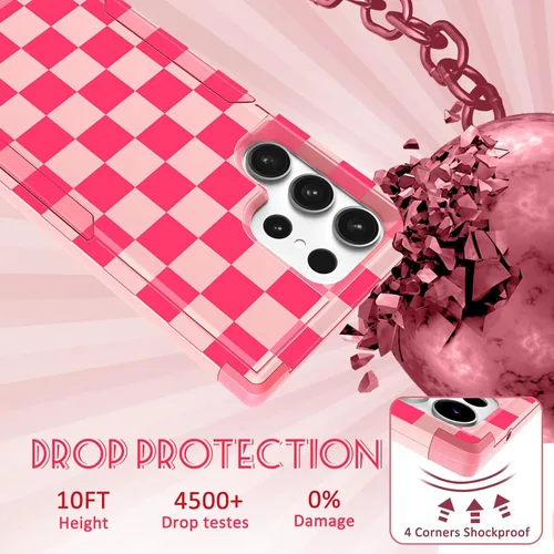 Miniatura 382 de Funda para Samsung Galaxy S22 - Funda de Teléfono para Mujeres Chicas Lindas Cubierta Diseño Único Estético Genial para Adolescentes Kawaii Fresa