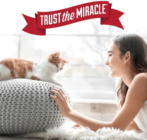 Miniatura 11 de Nature's Miracle Espuma limpiadora de cajas de arena, fórmula enzimática, 17.5 onzas, paquete de 4
