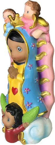 Miniatura 3 de Virgen De Guadalupe - Figura religiosa estatua de 8 pulgadas
