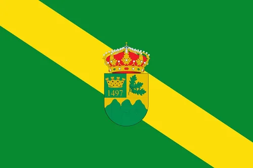 Miniatura 4 de Puebla de la Sierra, bandera de Madrid, impresión de diseño único, doble costura, bandera de la provincia de España 3x5 para exteriores, banderas