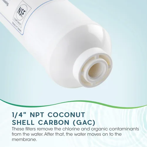 Miniatura 3 de Ultima 7/VII - Filtros de agua de ósmosis inversa de 5 etapas, cartuchos de repuesto para sistema de filtro de agua universal para debajo