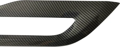 Miniatura 7 de Compatible con Jeep Grand Cherokee 2014-2021 Kit de Bisel de Moldura de Luz Trasera Cubierta con Aspecto de Fibra de Carbono