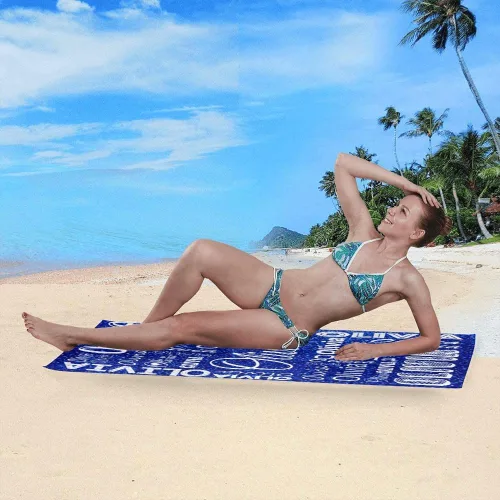 Miniatura 5 de Dr.TOUGH Toallas de playa personalizadas para adultos y niños, toallas de piscina personalizadas con nombre, toallas de playa de microfibra