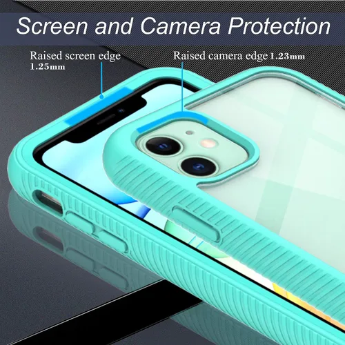 Miniatura 4 de CellEver - Fundas para iPhone 11 (2 protectores de pantalla de cristal incluidos)