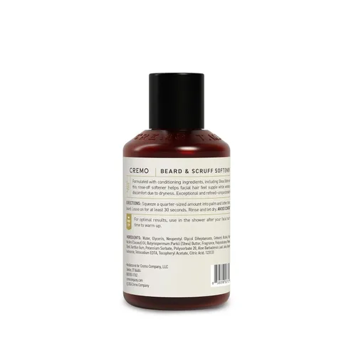 Miniatura 6 de Cremo Cedar Forest Suavizante para Barba y Vello Facial Áspero, Suaviza y Acondiciona el Vello Facial Áspero de Todas las Longitudes en Solo 30