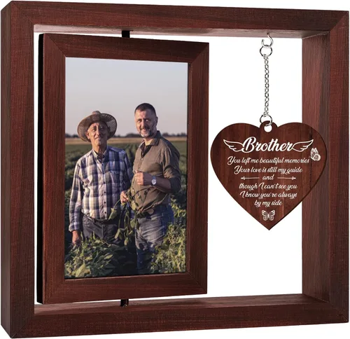 Miniatura 30 de Vetbuosa Regalos conmemorativos para la pérdida del abuelo, marco de fotos de condolencia, regalos de condolencia por pérdida del abuelo, regalo