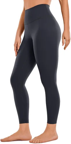Miniatura 36 de CRZ YOGA Leggings de entrenamiento para mujer con sensación de desnudez cepillada de 25 pulgadas, pantalones de yoga de compresión de cintura alta