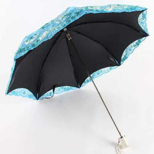 Miniatura 118 de Honeystore - Parasoles de encaje de flores para fiesta de boda, paraguas nupcial de encaje