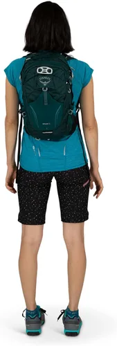 Miniatura 11 de Osprey Sylva 12L Mochila de ciclismo para mujer con depósito hidráulico, verde Baikal