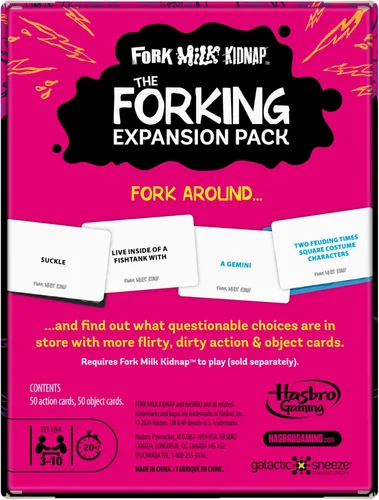 Miniatura 2 de Fork Milk Kidnap: The Forking Expansion Pack Más cartas jodidas solo para adultos 17+ 3-10 jugadores 20 min. Divertidos juegos de fiesta