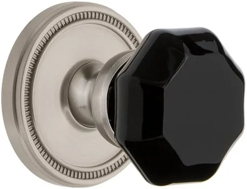 Miniatura 7 de Grandeur Hardware 850929 Soleil Rosette con pomo Lyon Privacidad, Tamaño del fondo: 2.375", Latón Lifetime bronce (Lifetime Brass)
