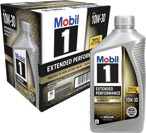 Miniatura 10 de Mobil 1 aceite de motor sintético completo de rendimiento extendido 5W-30, paquete de 6 unidades de 1 cuarto de galón